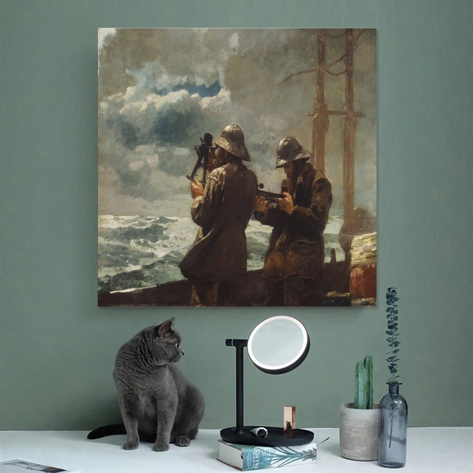 Amazon.co.jp: Winslow Homerウィンスロー・ホーマー画家の作品「八点